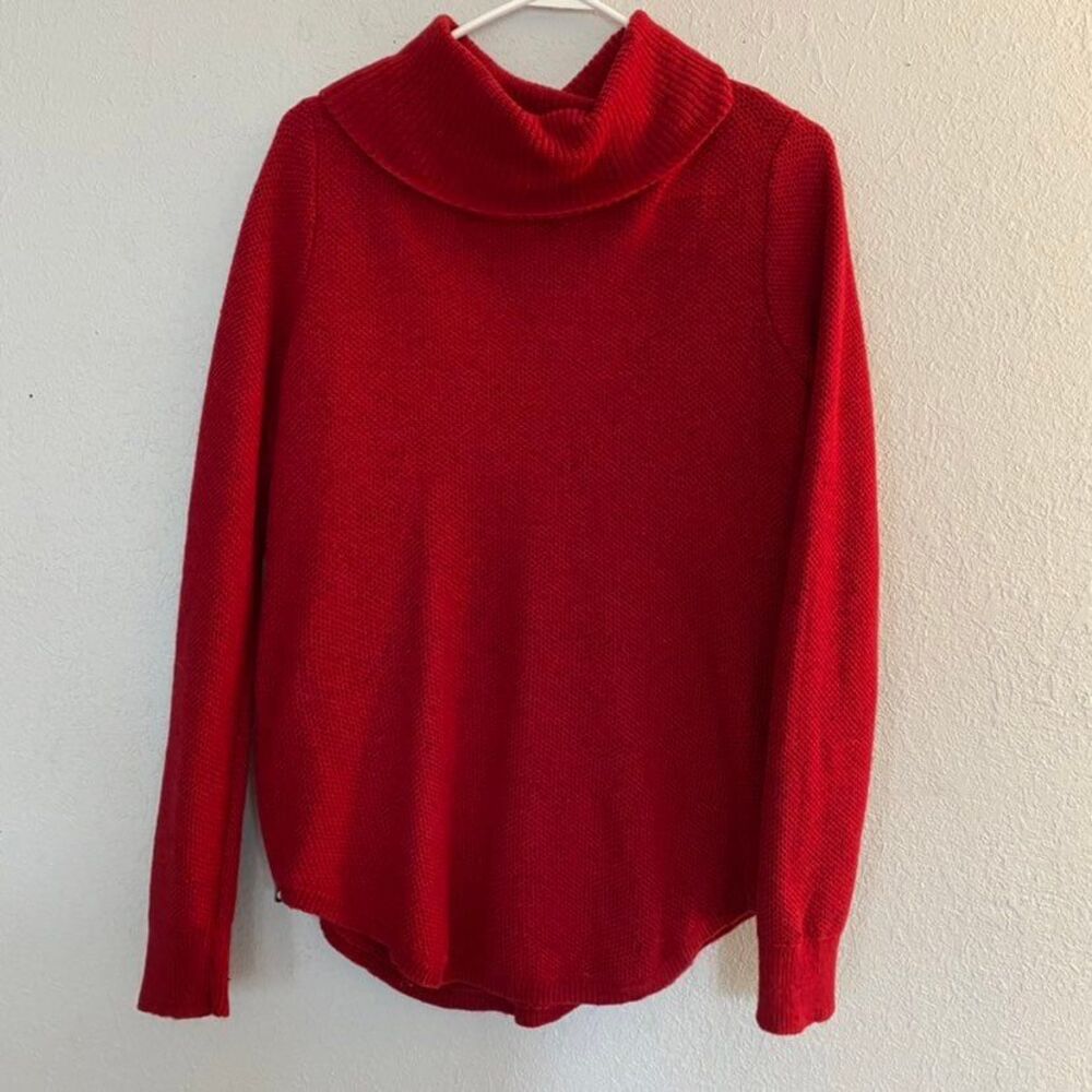 LUCKY BRAND-Wool/Turtleneck Sweater